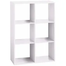 5five simply smart Regal mit 6 Fächern Mix n Modul 0 x 0 x 0 cm Weiß