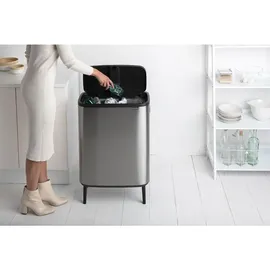 Brabantia Bo Touch Bin Hi 60 l Matt Steel