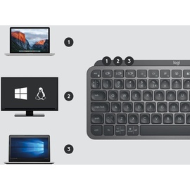 Logitech MX Keys Mini Combo for Business - Grau