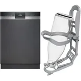 Siemens SN53EIEUAE Geschirrspüler (teilintegrierbar, 600 mm, Weiß)