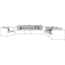 Outdoor Kissenbezug Set MAESTRO II Grau