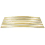 wiedergutschlafen Ersatz-Federholzleisten – 5er Set | Ersatzteile zur Lattenrost Reparatur | Birkenholz | FSC-Zertifiziert | 50 mm breit, 8 mm stark (840 mm)