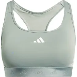 ADIDAS Damen BH Powerreact Training Medium-Support, SILGRN/WHITE, XL