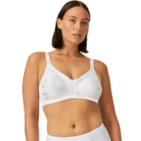 NATURANA BH, Heritage Minimizer Soft Bra Floral Weiß Polyamid E 90 Damen