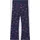 s.Oliver Flared-Leggings mit Glitzerbund und Print - blau - 134