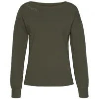 Bench. loungewear Sweatshirt Dunkelgrün 48/50