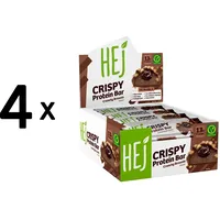 HEJ Natural Crispy Protein Crunchy Brownie Riegel 12 x 45 g