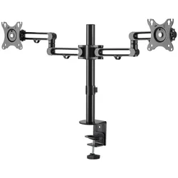 StarTech.com ARMDUAL3 Doppel Monitorarm zur Tischmontage (Gelenkarme für bis zu