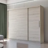 fabryka mebli idźczak Schwebetürenschrank Alba 250 x 218 x 61 cm Braun