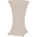 Siena Garden Stehtischhusse Beige Ø 70-85 cm x 110 cm