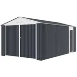 Habitat et Jardin Metallgarage Houston 15,36 m2 - Anthrazit