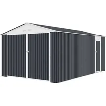 Habitat et Jardin Metallgarage Houston 15,36 m2 - Anthrazit