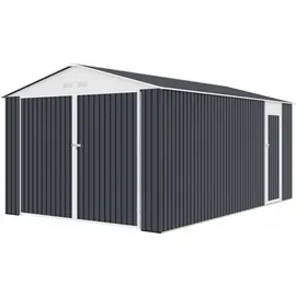 Habitat et Jardin Metallgarage Houston 15,36 m2 - Anthrazit