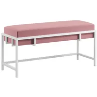 Möbel Kraft Polsterbank ¦ rosa/pink ¦ Maße (cm): B:
