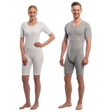 Suprima Pflegebody Kurzarm Pflegebekleidung 1 St weiss Unisex