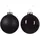 Christmas Decorations Weihnachtskugeln 6cm Glas Christbaumkugeln Weihnachtsbaumkugeln schwarz