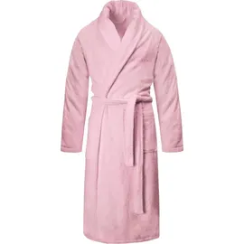 Normani Herren Premium Bademantel Basic in Rosa | Gr.: 4XL