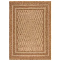 KADIMA DESIGN Teppich Jute-Optik | Indoor Outdoor | Schmutzabweisend & Waschbar | 160x230cm