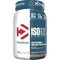 Dymatize Iso100 Hydrolyzed Chocolate Peanut Pulver 900 g