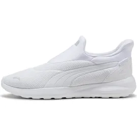 Puma Softride Cosmic Sliptech Damen Weiß/Kaltes Hellgrau 47