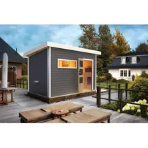 Karibu Skrollan 2 inkl. 9 kW Ofen + ext. Steuerung