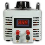 MC-POWER MCP 1000 DIGITAL - Ringkern-Stelltrafo, 0-250 V, 4 A, 1000 W, Digital