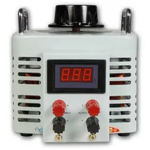 MC-POWER MCP 1000 DIGITAL - Ringkern-Stelltrafo, 0-250 V, 4 A, 1000 W, Digital
