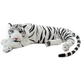 Brubaker Tiger Kuscheltier 60 cm Weiß