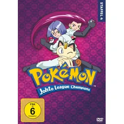 Pokémon - Staffel 4: Die Johto Liga Champions [DVD]