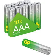 GP Super Alkaline AAA 10 St.