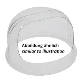 Neumärker Acrylglashaube für Zuckerwattemaschine,
