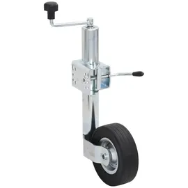 vidaXL Stützrad für Anhänger mit Klemme 60 mm Verzinkter Stahl