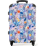 NoBoringSuitcases.com NoBoringSuitcases.com® Handgepäck, Hartschalenkoffer mit TSA Schloss, Trolley, Reisekoffer, Carry on, Rollkoffer, Klein oder Mittelgroß Mehrfarbig