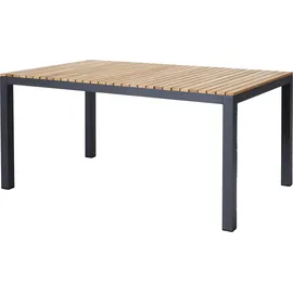 Cinas Gartentisch Mood Extreme Teakfarben/Anthrazit rostfrei