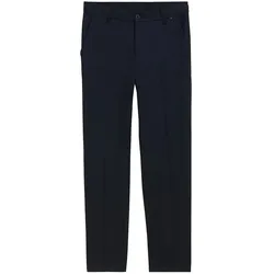 TOM TAILOR DENIM Herren Regular Tapered Hose, blau, Uni, Gr. L