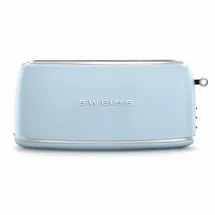 sweiss Vintage-Toaster GRV6 Blau