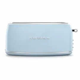 sweiss Vintage-Toaster GRV6 Blau