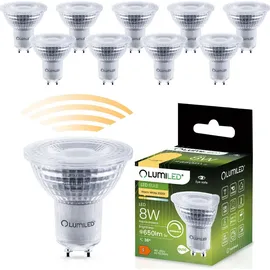 Lumiled Reflektorlampe 10er Pack 8W GU10 warmweiß 3000K