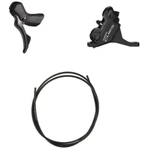 Shimano Scheibenbremse CUES ST-U6030+BR-U6030, links, 2-fach