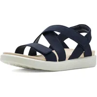 ECCO Soft Sandal Damen Blau 36