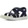 ECCO Soft Sandal Damen Blau 36
