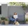 Dehner London 150 x 88 x 64 cm dunkelgrau