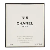 Chanel No 5 Giftset 2x Edp Spray Refill 20Ml/1x Edp Spray 20Ml - Twist and Spray 60 ml