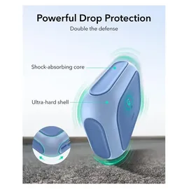 Esr Orbit Halolock Magsafe Apple Airpods Pro 3, Hellblau