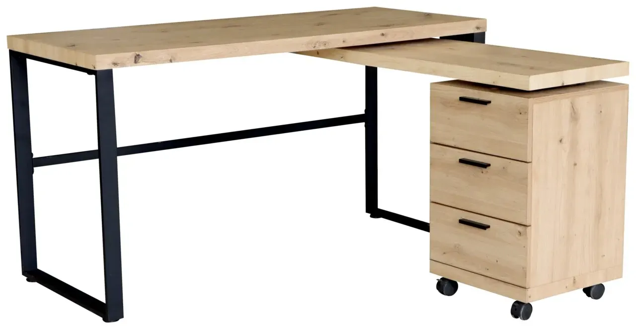 Novel Funktionsschreibtisch MATS - B/H/T ca. 140.00x76.00x60.00
