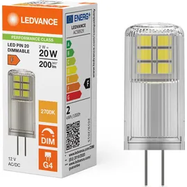 LEDVANCE LED-PIN-Lampe 4099854248542 2W G4 warmweiß 200 lm