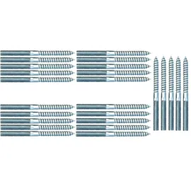 Berner Stockschraube Stahl verzinkt M8 x 50 25 Stück