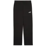 Puma Essentials Small No. 1 Logo Comfort French Terry Straight Jogginghose Damen 01 black XXL