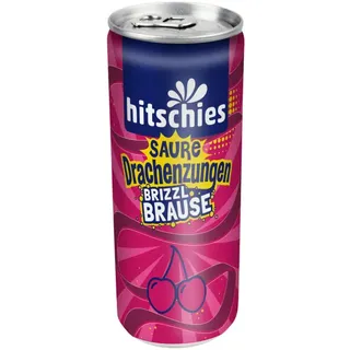 Hitschler Hitschies Saure Drachenzungen Brizzl Brause Kirsche 0,25L