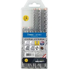 Alpen SDS Plus Steinbohrer 5 - 10 mm 5-teilig